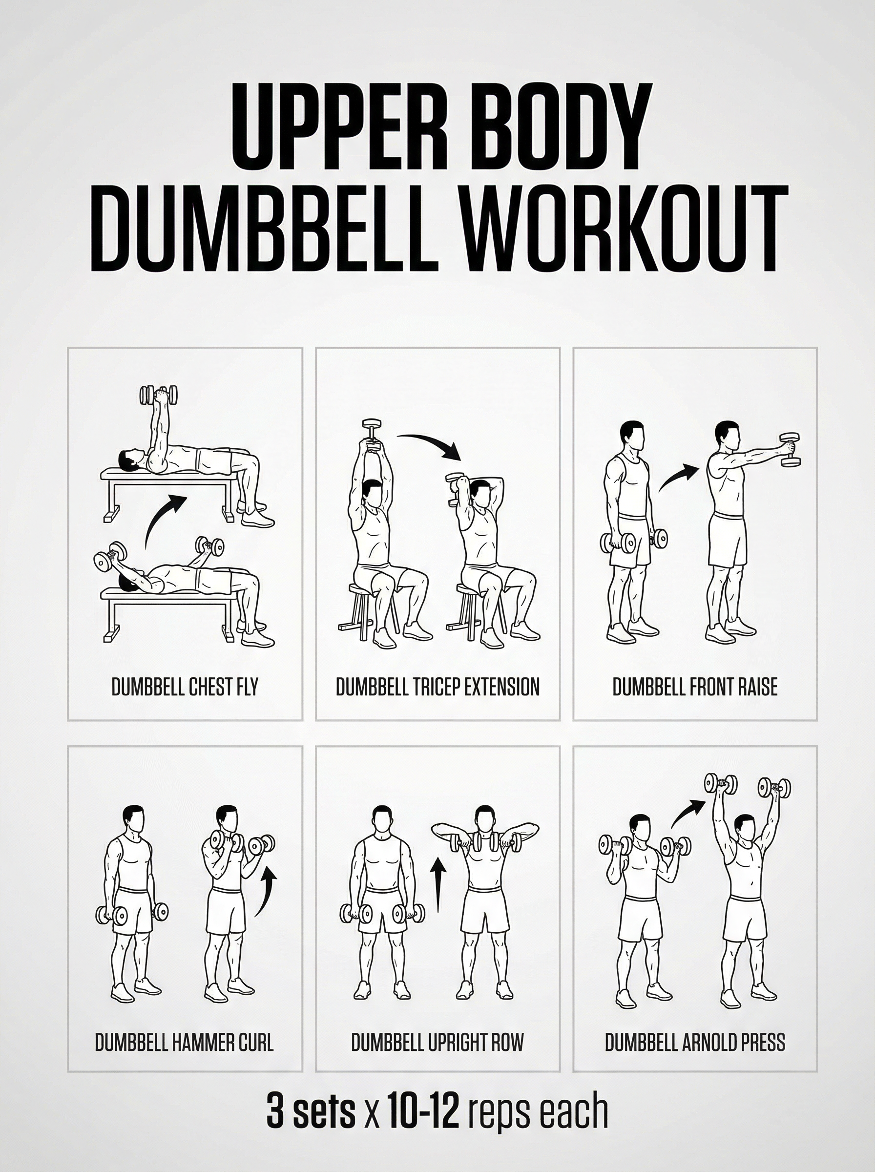upper body dumbbell workout
